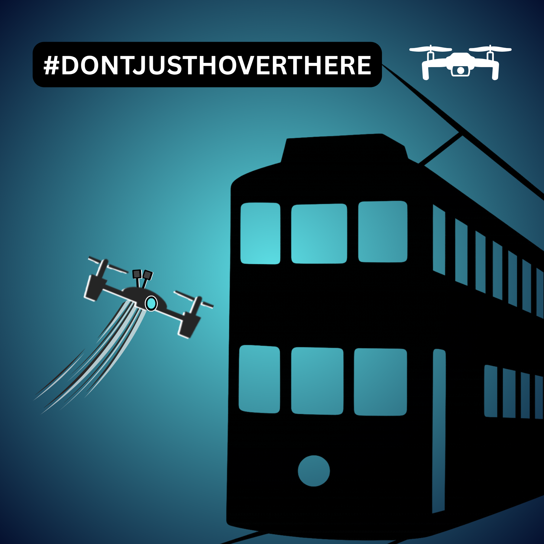 Action drone vs standard drone — #DontJustHoverThere by Aerial Action